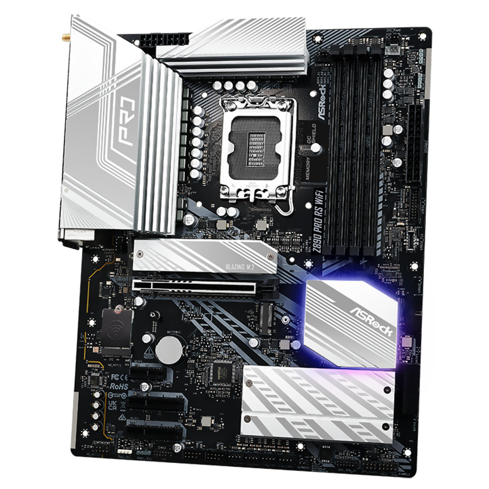 Placa Mãe ASRock Z890 Pro RS Wi-Fi Socket LGA 1851 / DDR5