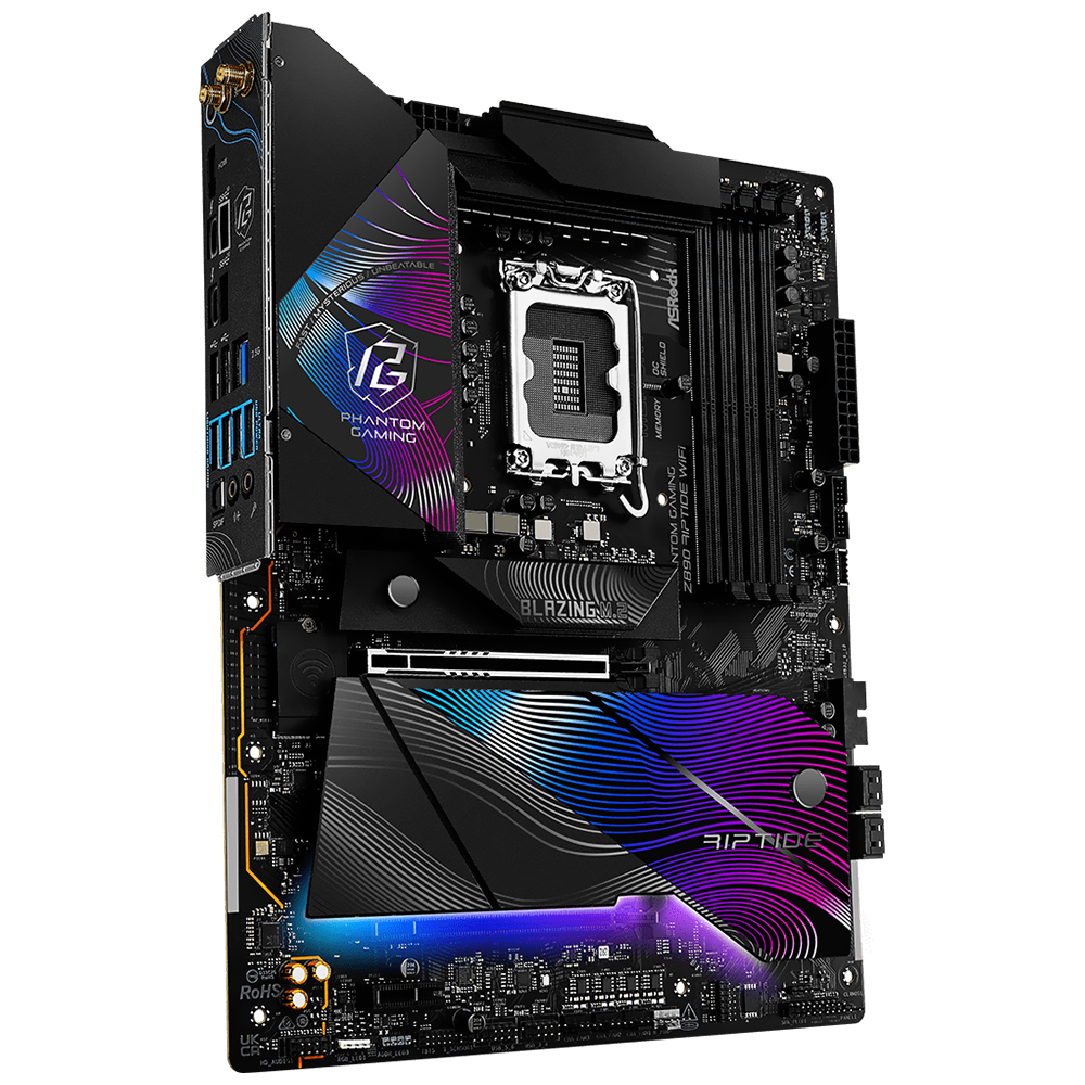 Placa Mãe ASRock Z890 Riptide Wi-Fi Socket LGA 1851 / DDR5