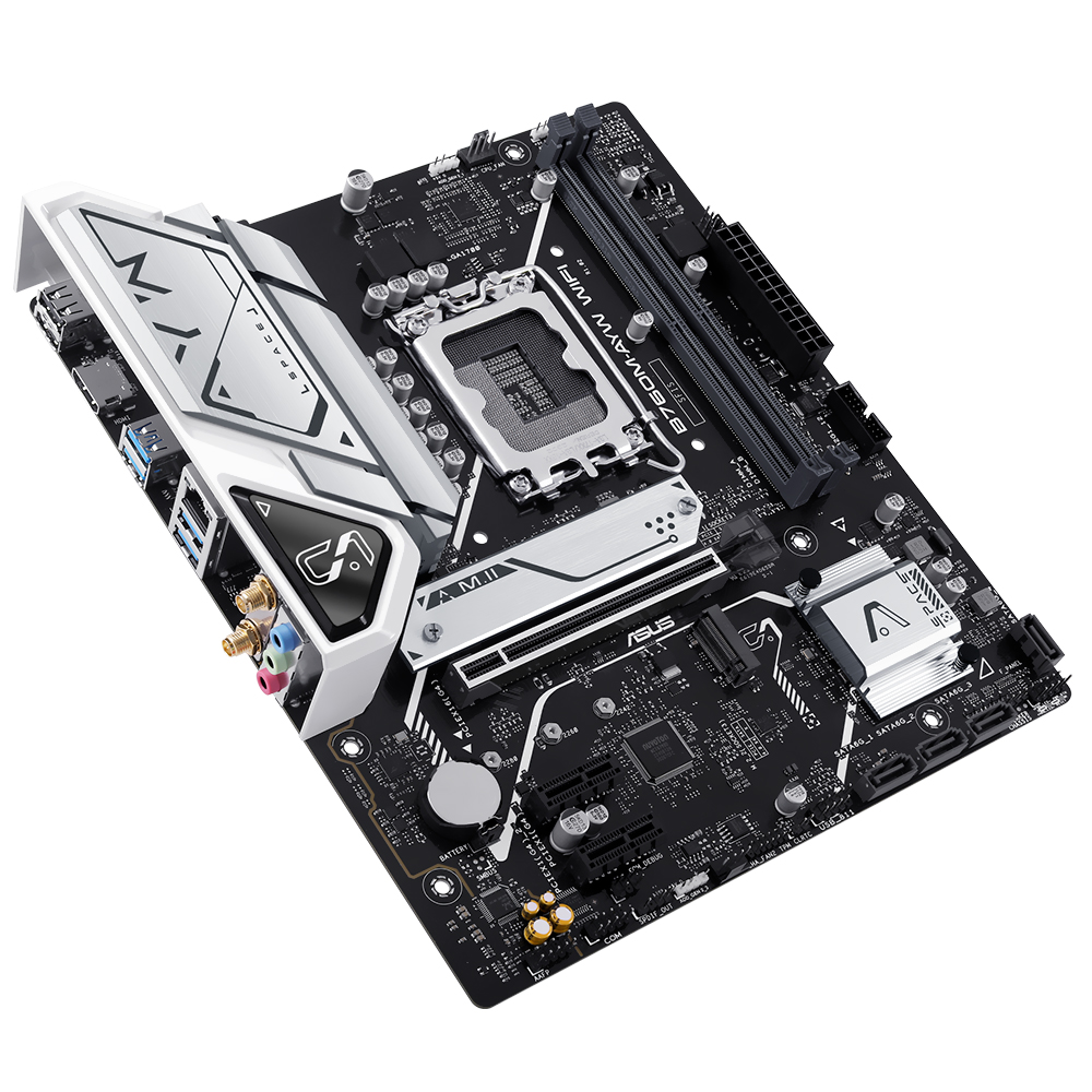 Placa Mãe ASUS B760M-AYW Wi-Fi Socket LGA 1700 / DDR5