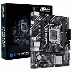 Placa Mãe ASUS Prime H410M-E Socket LGA 1200 / VGA / DDR4 - Décima