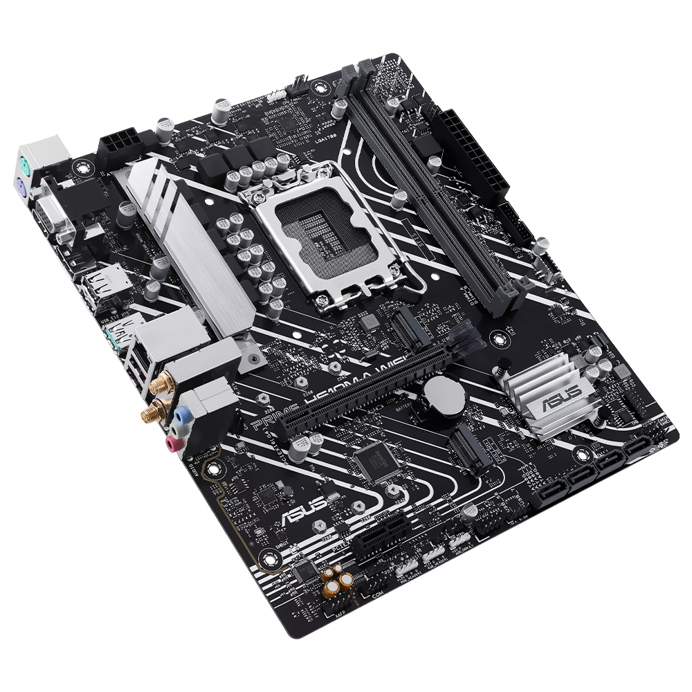 Placa Mãe ASUS Prime H610M-A Wi-Fi Socket LGA 1700 / DDR5