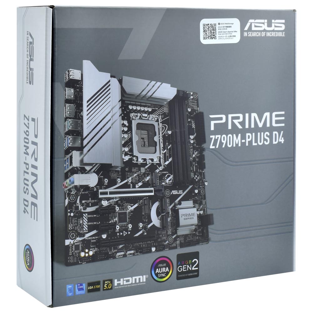 Placa Mãe ASUS Prime Z790M-PLUS D4 Socket LGA 1700 / DDR4