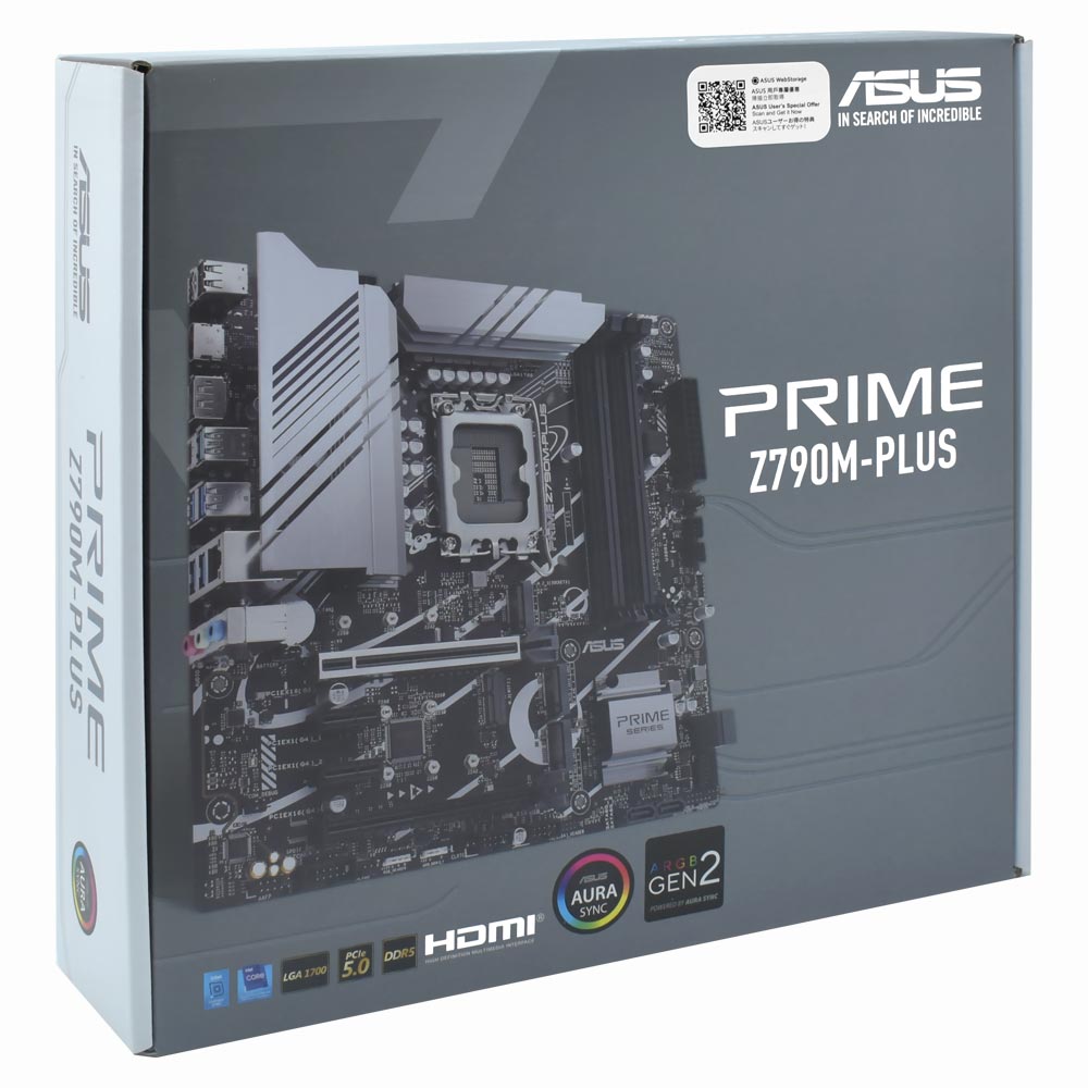Placa Mãe ASUS Prime Z790M-PLUS Socket LGA 1700 / DDR5