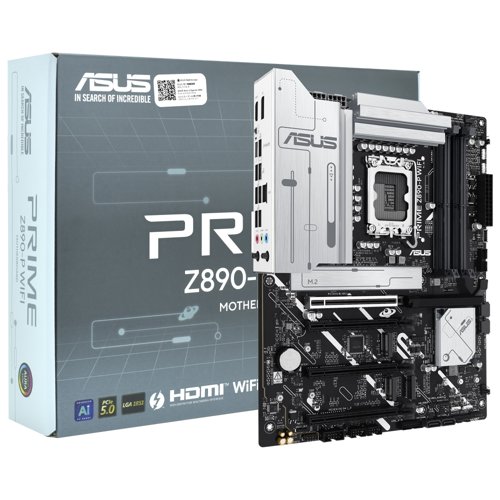 Placa Mãe ASUS Prime Z890-P Wi-Fi LGA 1851 / DDR5