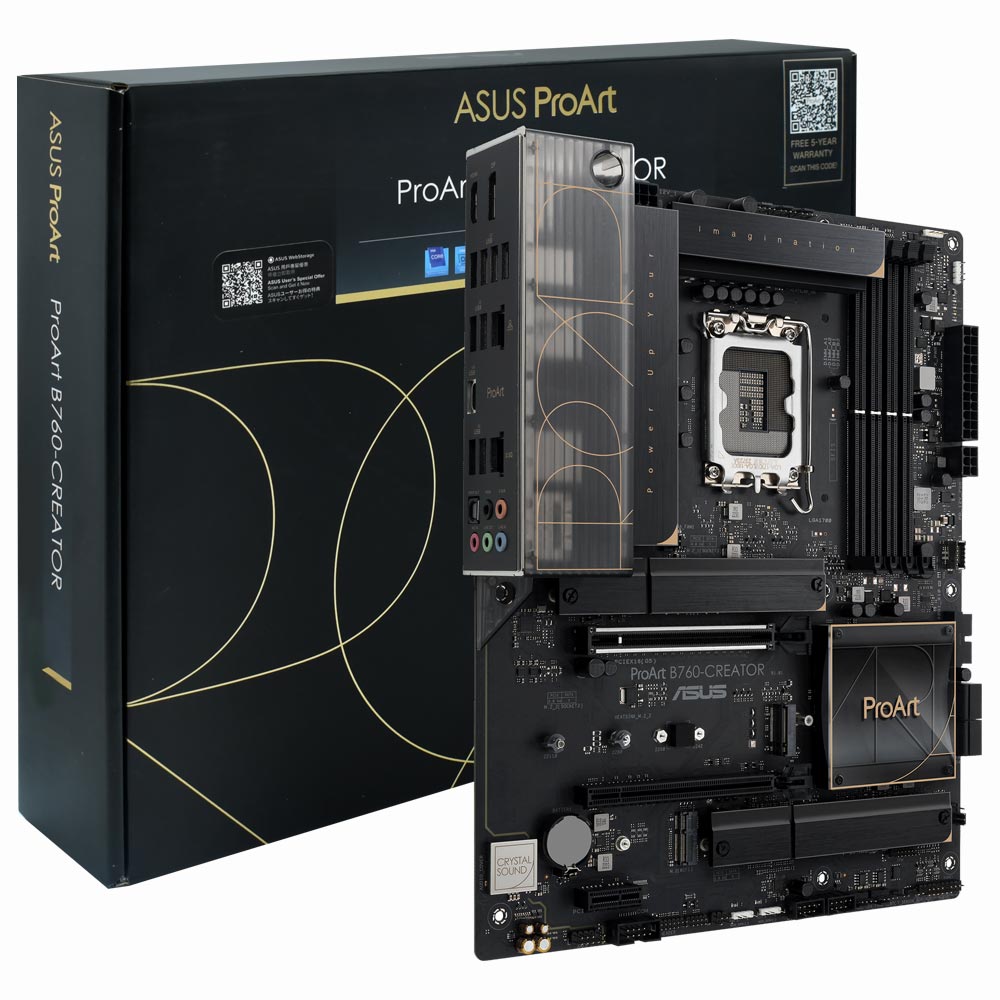 Placa Mãe ASUS ProArt B760-CREATOR Socket LGA 1700 / DDR5