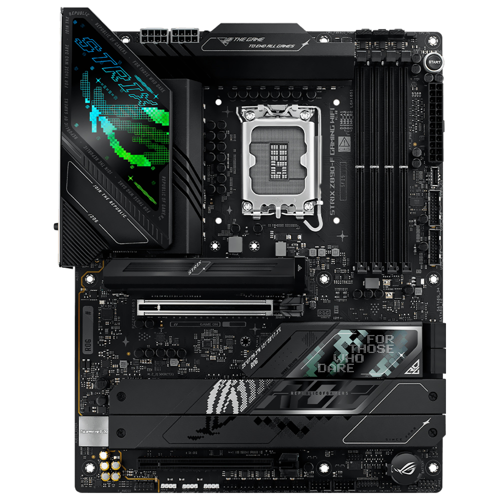 Placa Mãe ASUS ROG Strix Z890-F Gaming Wi-Fi Socket LGA 1851 / DDR5