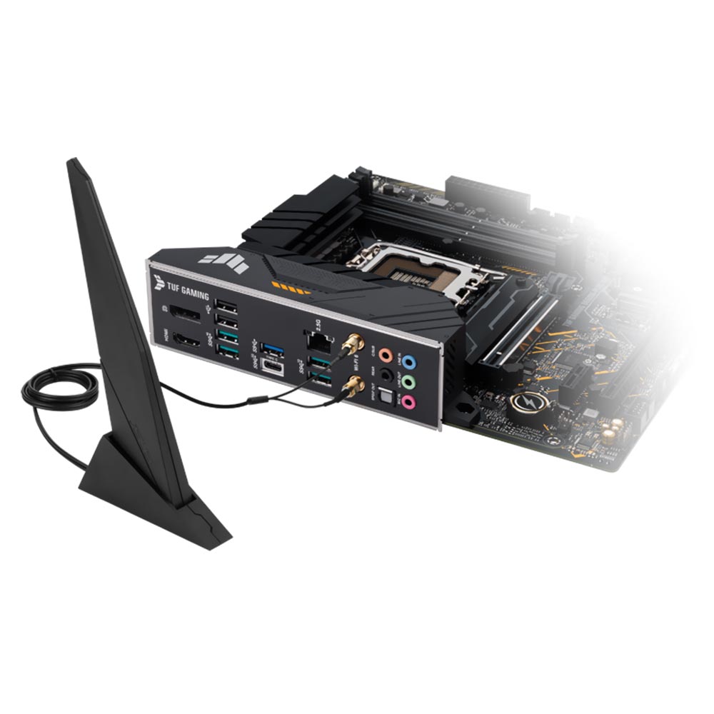 Placa Mãe ASUS TUF Gaming B760M-PLUS Wi-Fi D4 Socket LGA 1700 / DDR4