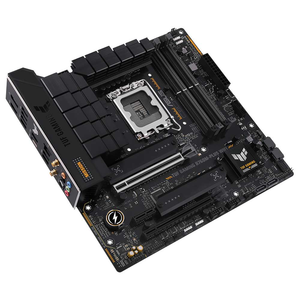 Placa Mãe ASUS TUF Gaming B760M-PLUS Wi-Fi II Socket LGA 1700 / DDR5