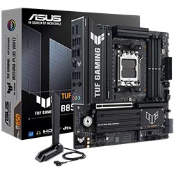Placa Mãe ASUS TUF Gaming B850M-PLUS Wi-Fi 7 Socket AM5 / DDR5