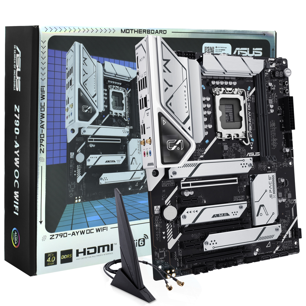 Placa Mãe ASUS Z790-AYW OC Wi-Fi Socket LGA 1700 / DDR5