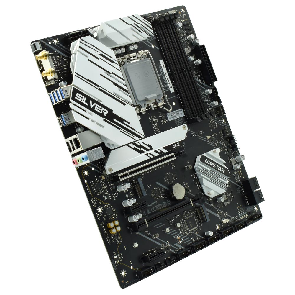 Placa Mãe Biostar B760A-SILVER Socket LGA 1700 / DDR5