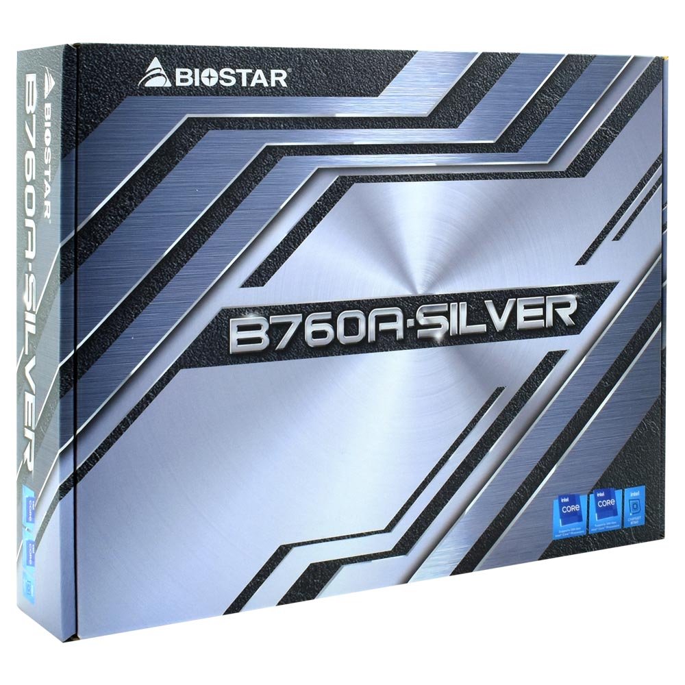 Placa Mãe Biostar B760A-SILVER Socket LGA 1700 / DDR5