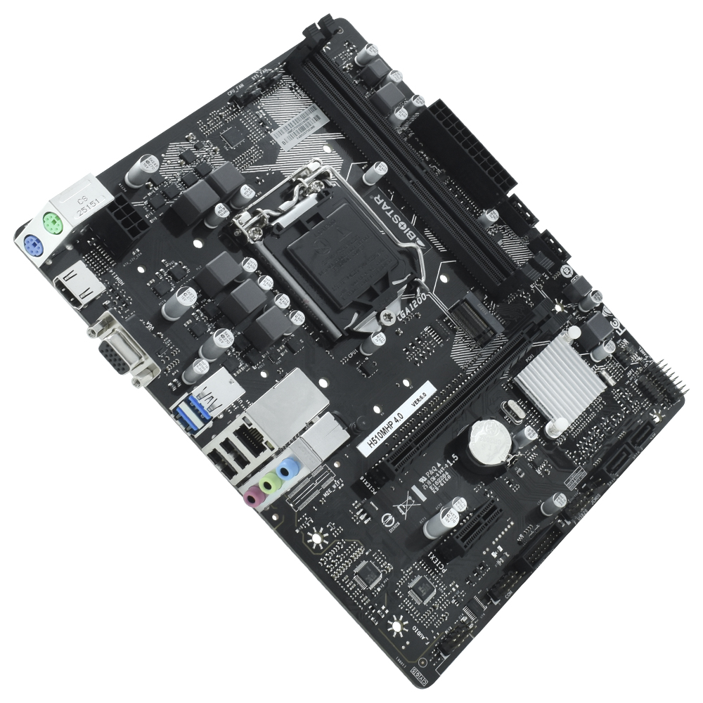 Placa Mãe Biostar H510MHP 4.0 Socket LGA 1200 / DDR4