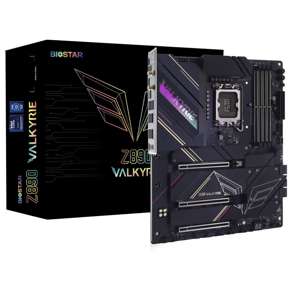 Placa Mãe Biostar Z890 Valkyrie Socket LGA 1851 / DDR5
