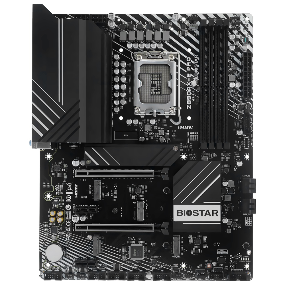 Placa Mãe Biostar Z890AX-E Pro Socket LGA 1851 / DDR5