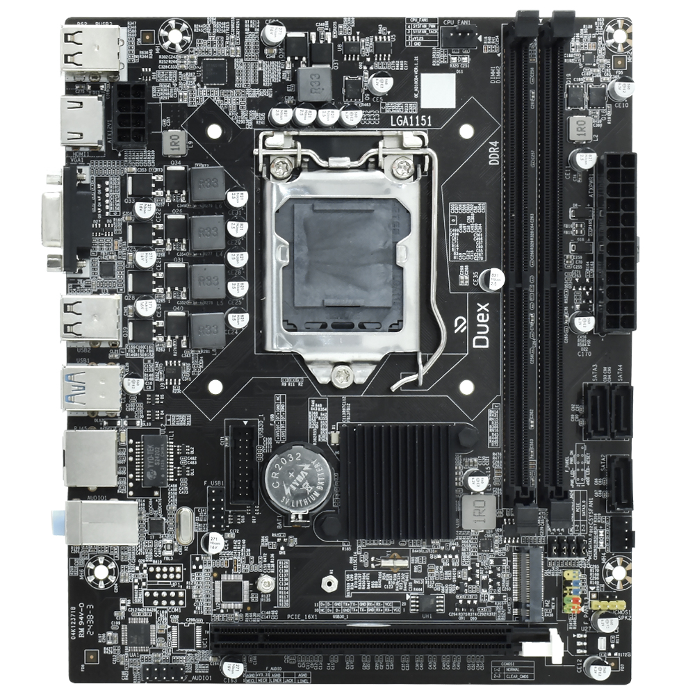 Placa Mãe Duex DXMBH310G M2 Socket LGA 1151 / VGA / DDR4