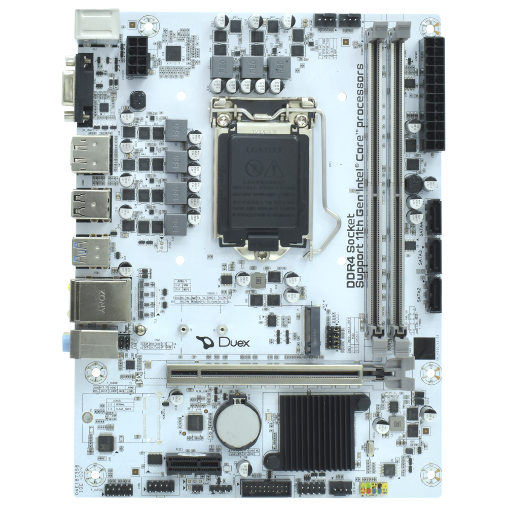 Placa Mãe Duex DXMBH510GPRO Socket LGA 1200 / VGA / DDR4