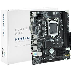 Placa Mãe Duex DXMBH61G M2 Socket LGA 1155 / VGA / DDR3