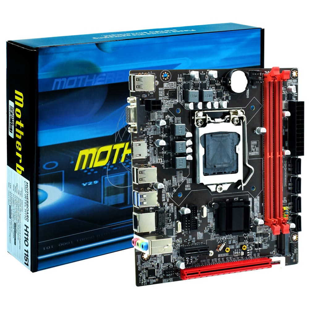 Placa Mãe Foxconn H110 Socket LGA 1151 / VGA / DDR4