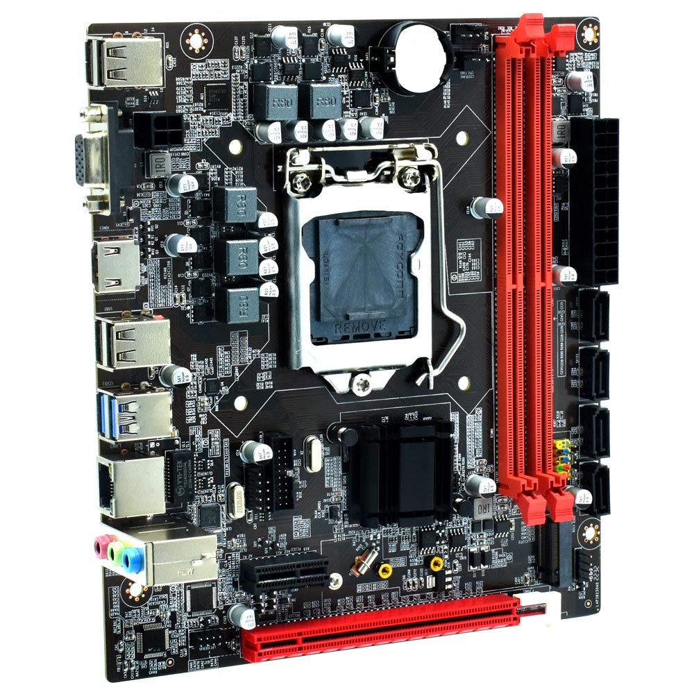 Placa Mãe Foxconn H110 Socket LGA 1151 / VGA / DDR4