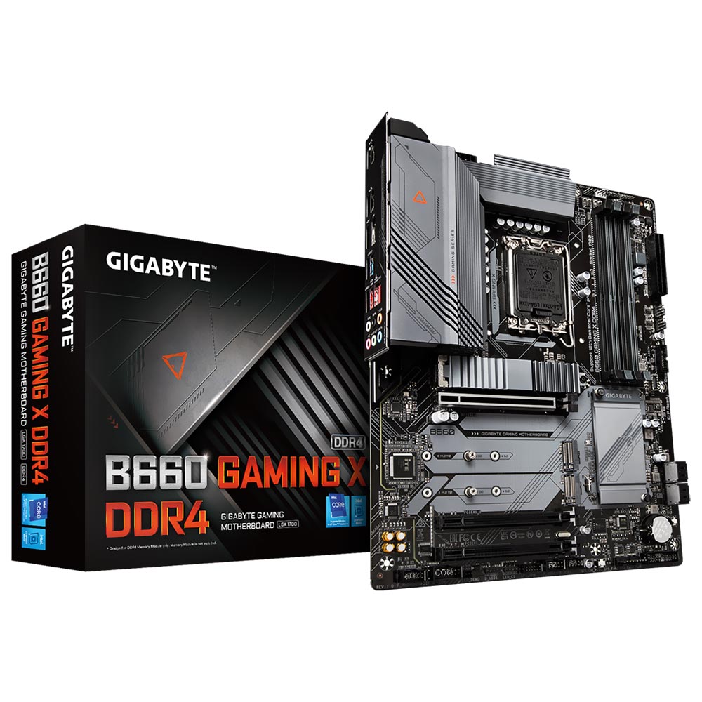 Placa Mãe Gigabyte B660 Gaming X DDR4 Socket LGA 1700 