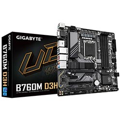 Placa Mãe Gigabyte B760M D3H Socket LGA 1700 / DDR5