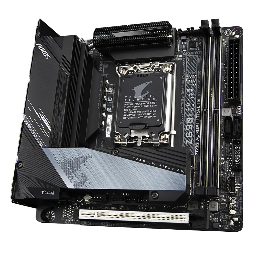 Placa Mãe Gigabyte Z690I AORUS Ultra Lite Socket LGA 1700 / DDR5