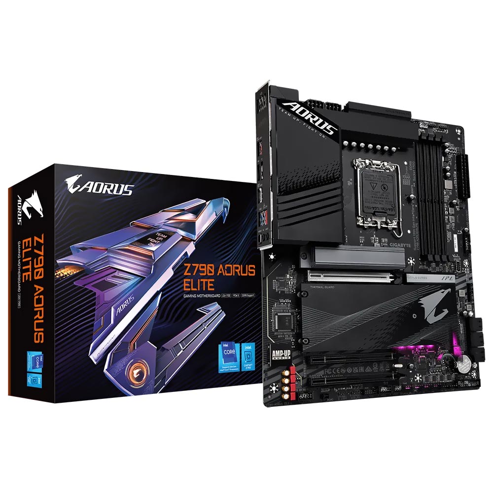 Placa Mãe Gigabyte Z790 AORUS Elite Socket LGA 1700 / DDR5