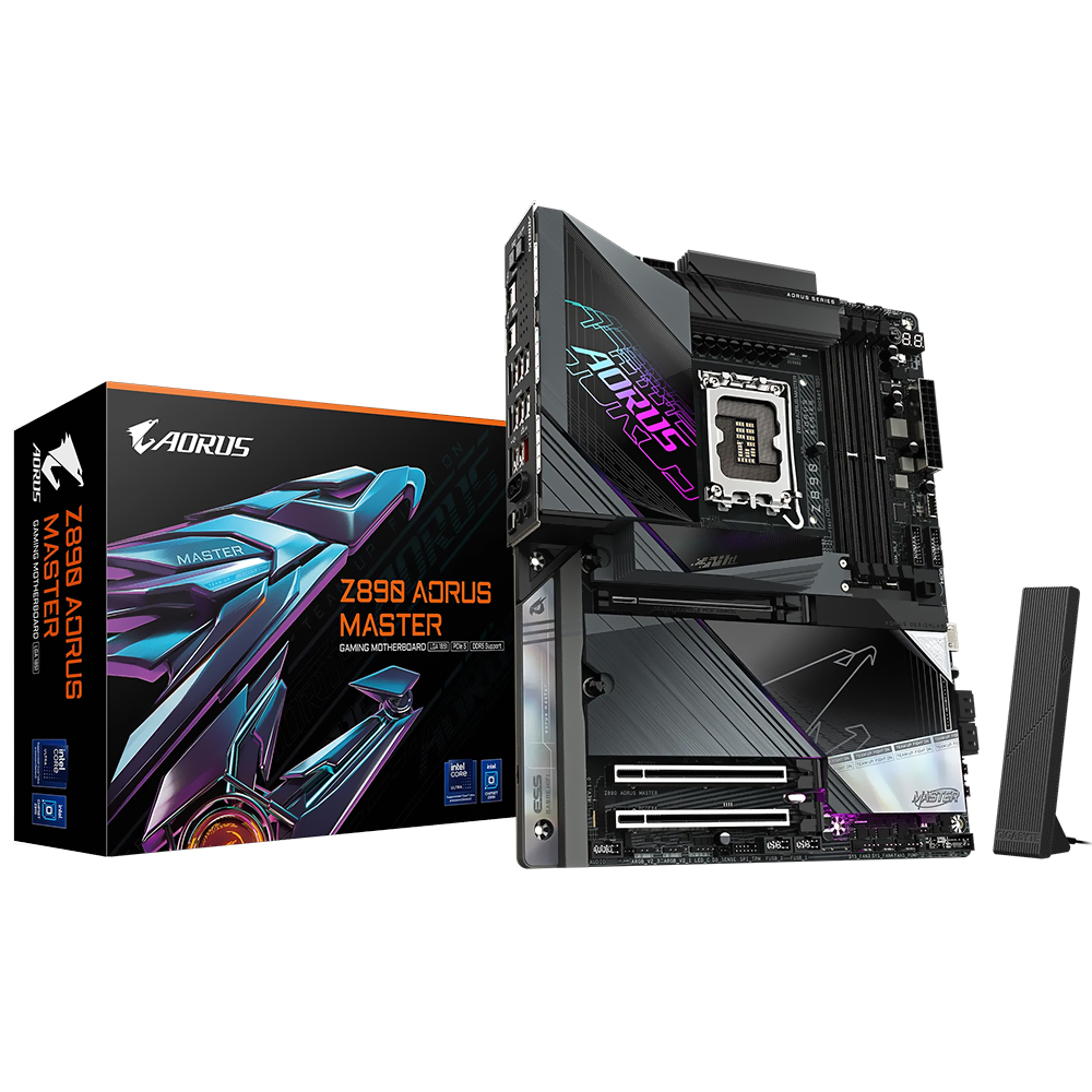 Placa Mãe Gigabyte Z890 AORUS Master Socket LGA 1851 / DDR5