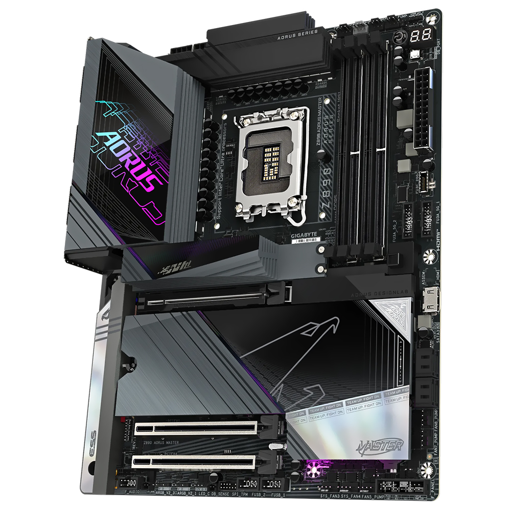 Placa Mãe Gigabyte Z890 AORUS Master Socket LGA 1851 / DDR5