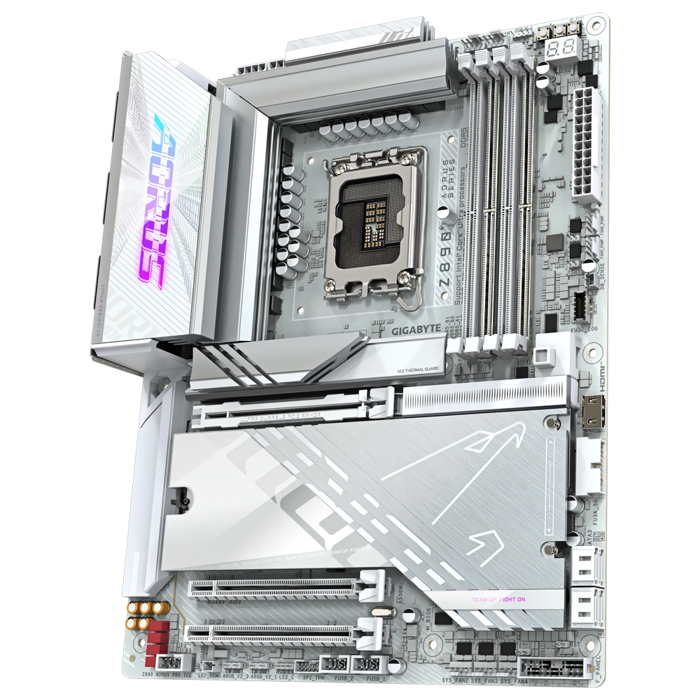 Placa Mãe Gigabyte Z890 AORUS Pro Ice Socket LGA 1851 / DDR5