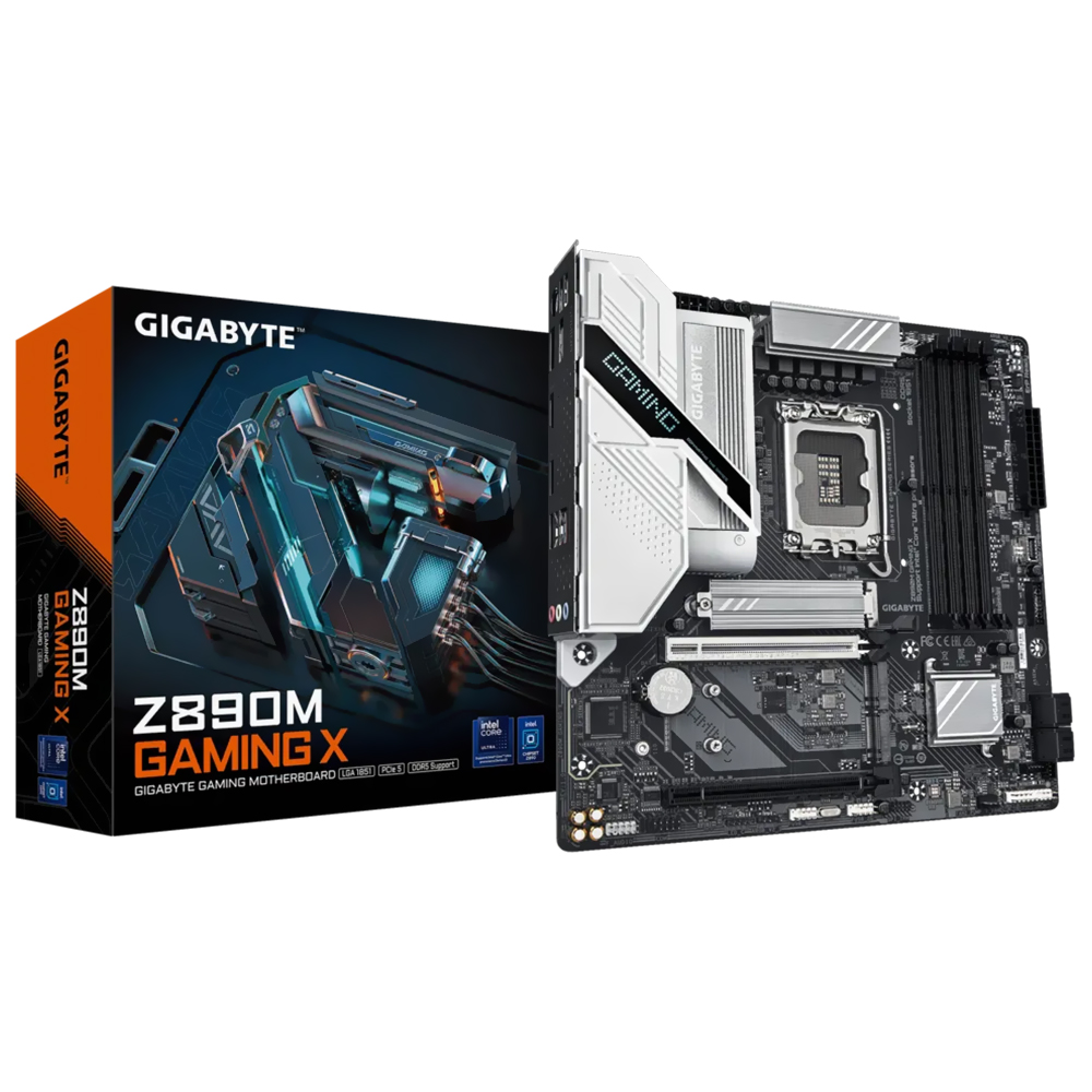 Placa Mãe Gigabyte Z890M Gaming X Socket LGA 1851 / DDR5