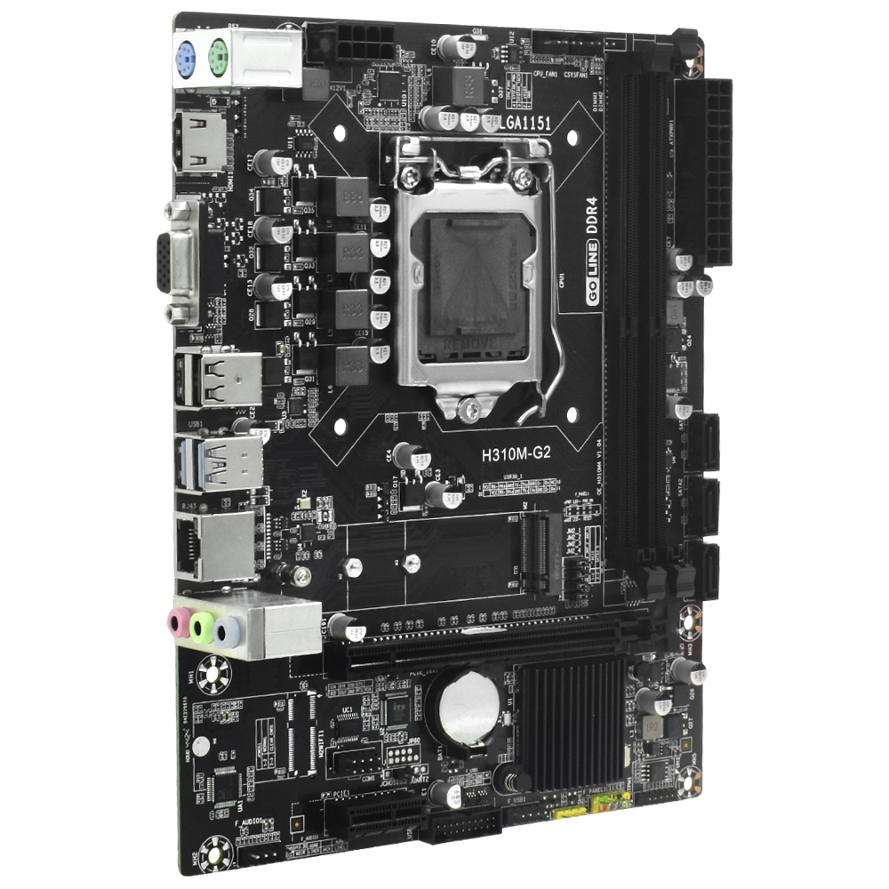 Placa Mãe GoLine GL-H310M-G2 Socket LGA 1151 / VGA / DDR4