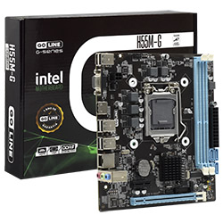 Placa Mãe GoLine GL-H55M-G Socket LGA 1156 / VGA / DDR3