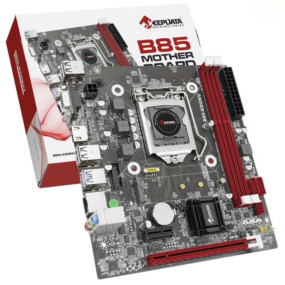 Placa Mãe Keepdata B85-KDGNV Socket LGA 1150 / VGA / DDR3