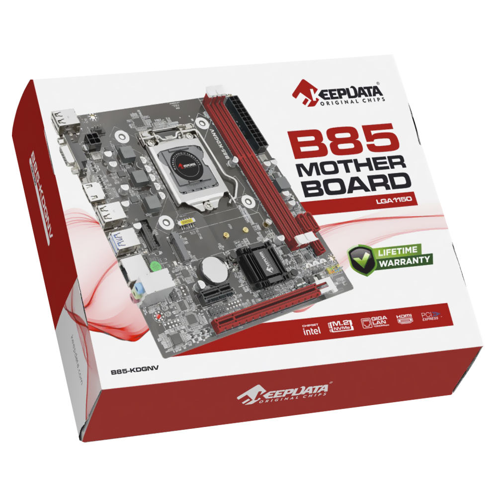 Placa Mãe Keepdata B85-KDGNV Socket LGA 1150 / VGA / DDR3