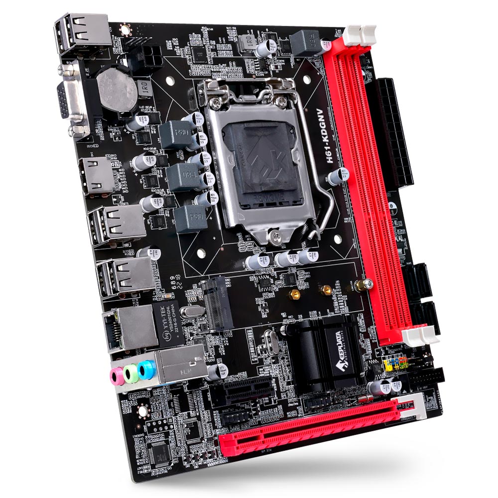 Placa Mãe Keepdata H61-KDGNV Socket LGA 1155 / VGA / DDR3