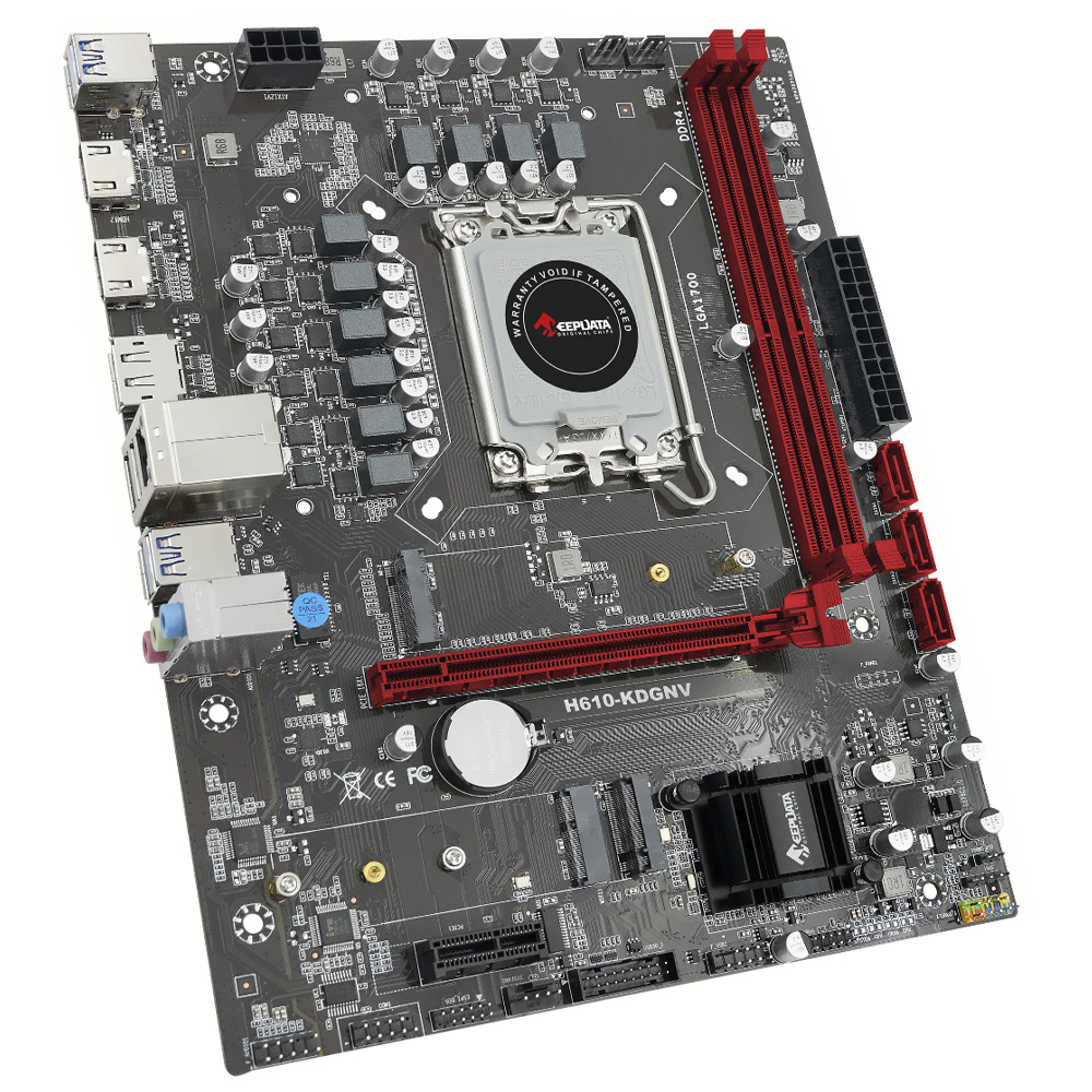 Placa Mãe Keepdata H610-KDGNV Socket LGA 1700 / DDR4