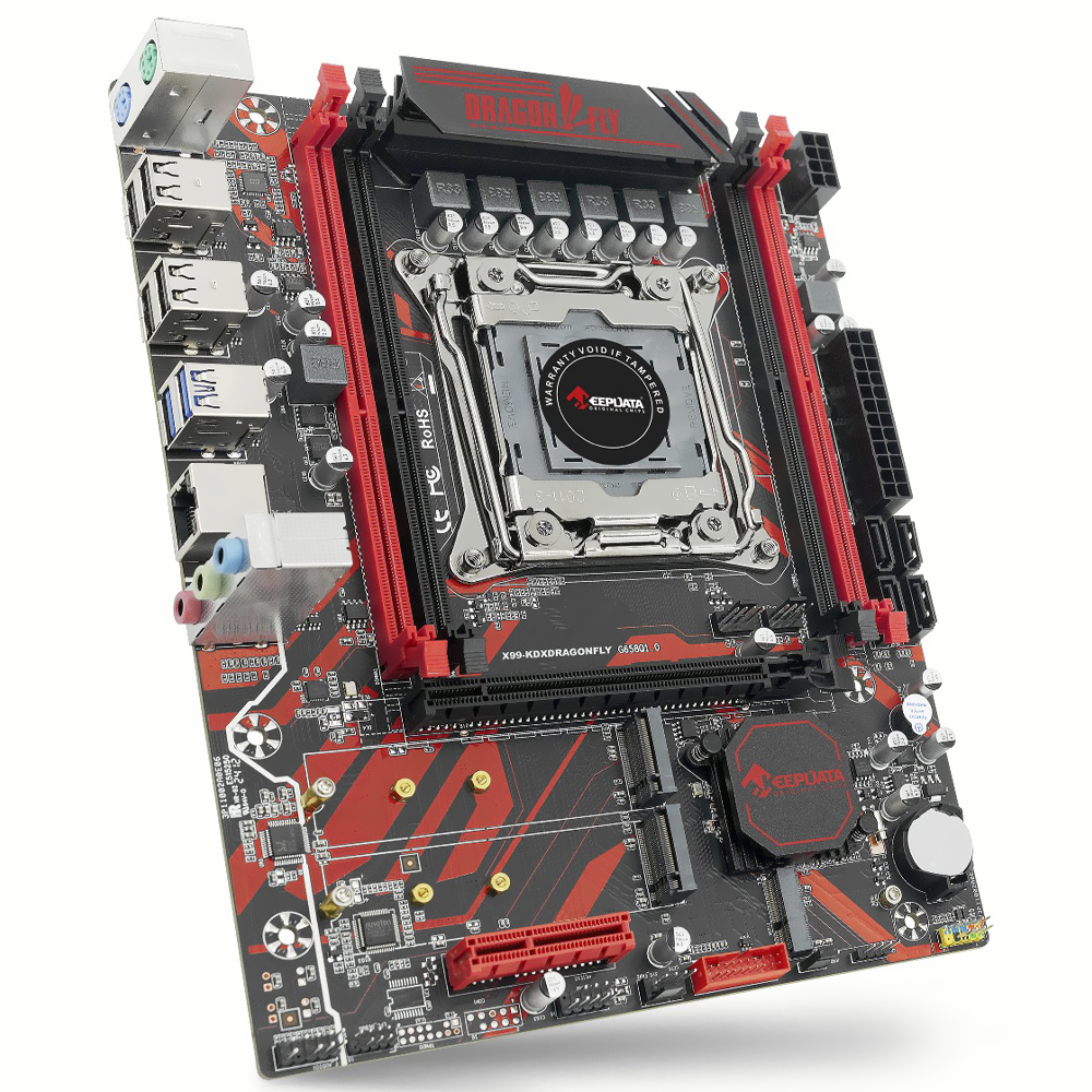 Placa Mãe Keepdata X99-KDXDRAGONFLY Socket LGA 2011 / DDR3