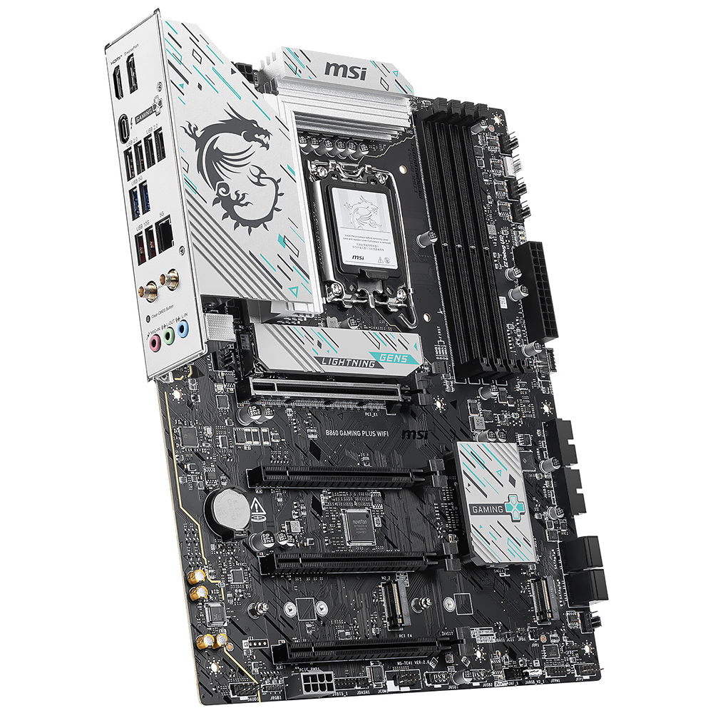 Placa Mãe MSI B860 Gaming Plus Wi-Fi Socket LGA 1851 / DDR5