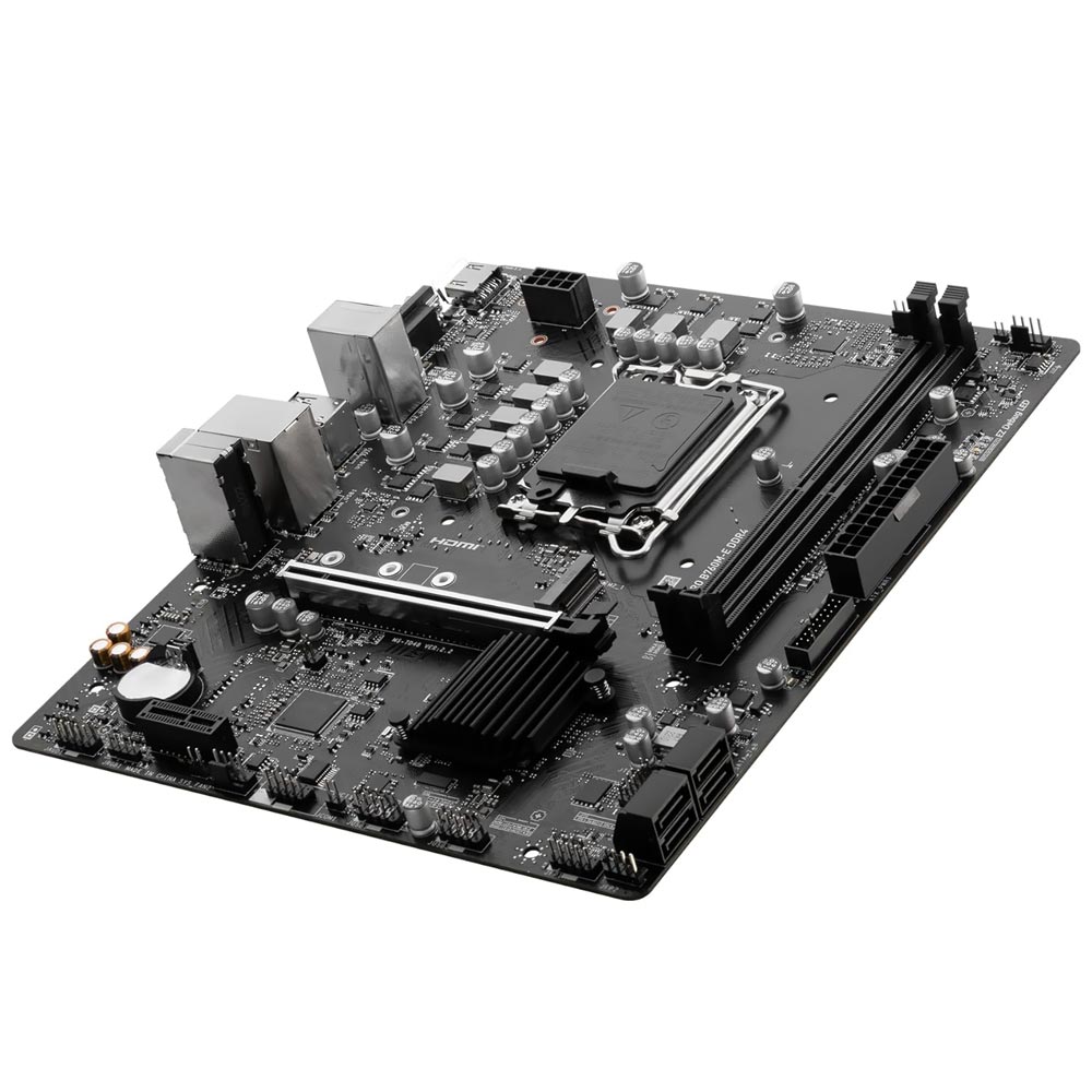 Placa Mãe MSI Pro B760M-E DDR4 Socket LGA 1700 / DDR4