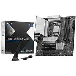 Placa Mãe MSI Pro B860M-A Wi-Fi Socket LGA 1851 / DDR5