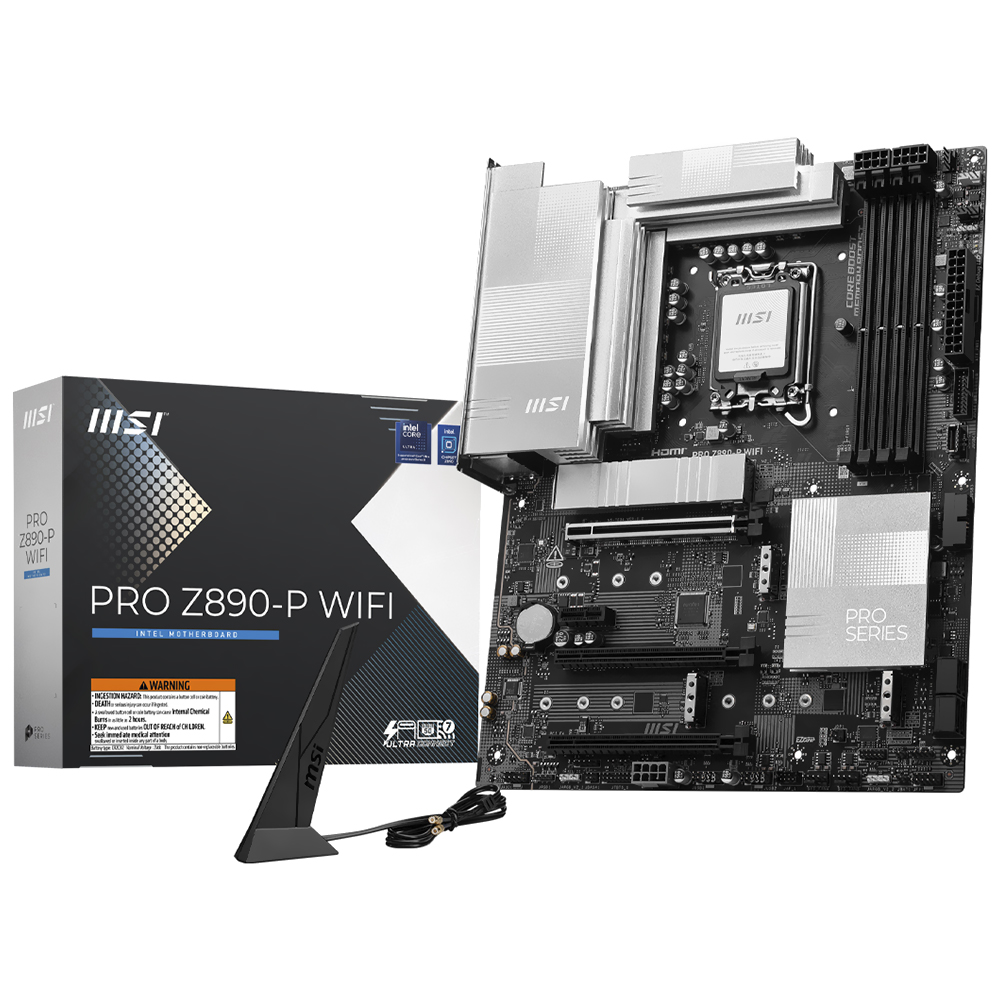 Placa Mãe MSI Pro Z890-P Wi-Fi Socket LGA 1851 / DDR5