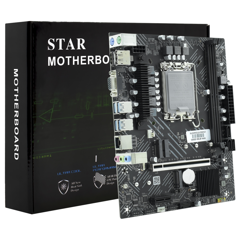 Placa Mãe Star B760 Socket LGA 1700 / DDR5