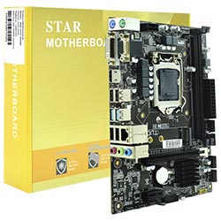 Placa Mãe STAR H310 Socket LGA 1151 / VGA / DDR4