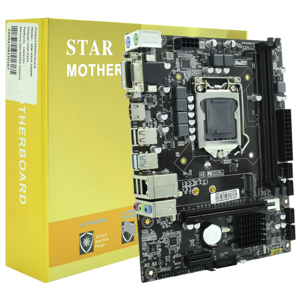 Placa Mãe STAR H511 Socket LGA 1200 / DDR4