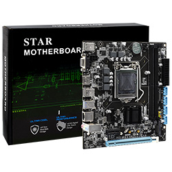 Placa Mãe STAR TG-H110G329 Socket LGA 1151 / VGA / DDR4