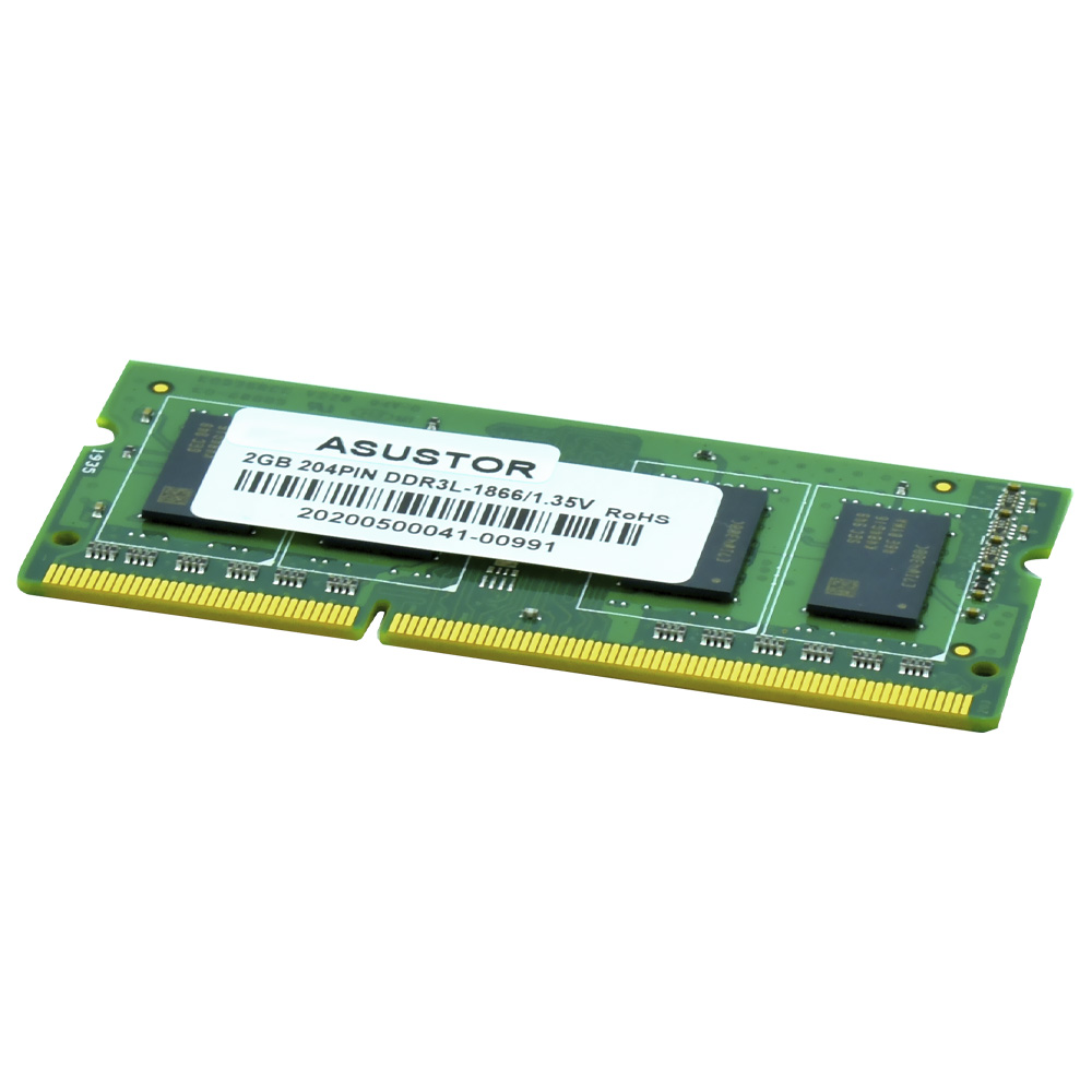 Memória RAM para Notebook Asustor DDR3L 2GB 1866MHz