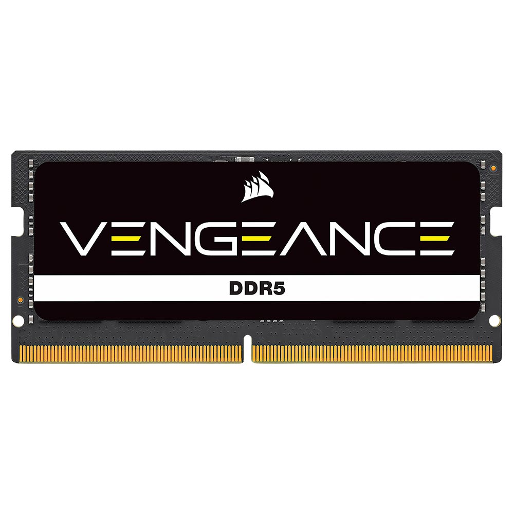 Memória RAM para Notebook Corsair Vengeance DDR5 64GB (2x32GB) 4800MHz - Preto (CMSX64GX5M2A4800C40)