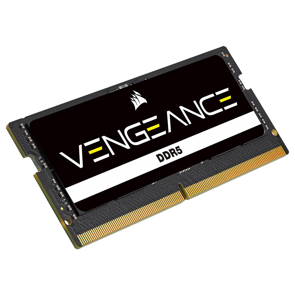 Memória RAM para Notebook Corsair Vengeance DDR5 64GB (2x32GB) 4800MHz - Preto (CMSX64GX5M2A4800C40)